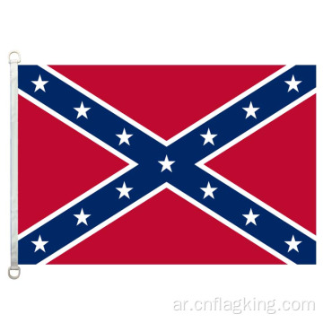 90 * 150 سم علم Confederate_Rebel 100٪ بوليستر